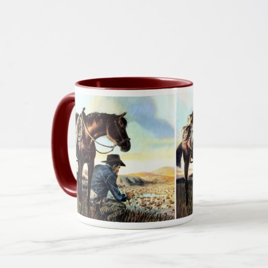 Mug Prier Cowboy (Devant gauche)