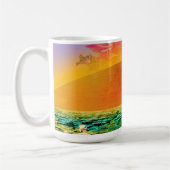 MUG PRIER DES MANTIS AU COUCHER DU SOLEIL (Gauche)