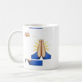 Mug prier émoji (Gauche)