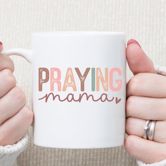 Mug Prier Mama Pastel
