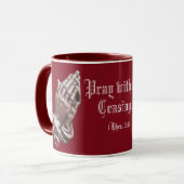 MUG PRIER SANS CESSER (Devant gauche)