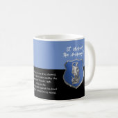 Mug Prière à l'Archange Saint Michel en pensant à vous (Devant droit)