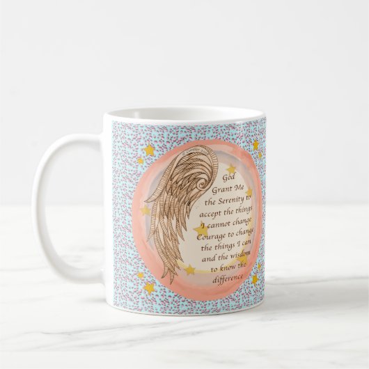 Mug Prière Angel Serenity (Gauche)