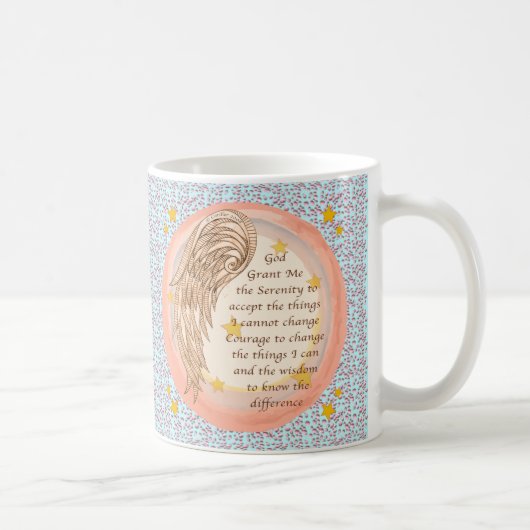 Mug Prière Angel Serenity (Droite)