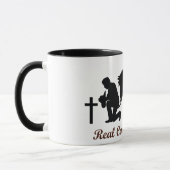 Mug Prière aux vrais cowboys (Gauche)