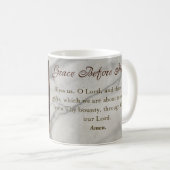 Mug Prière avant les repas (Devant droit)