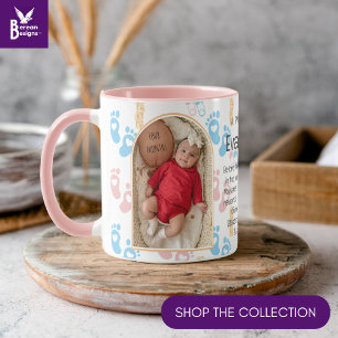 Mug Prière chrétienne personnalisée Garde bébé photo