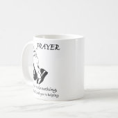 Mug Prière comment ne faire rien (Devant gauche)