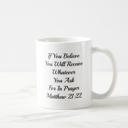 MUG PRIÈRE (CONCEVEZ VOTRE PROPRE TASSE) (Droite)