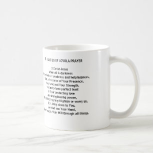 Mug Prière contre le désespoir St Ignatius de la tas