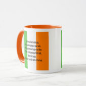 Mug Prière de bénédiction irlandaise (Devant gauche)
