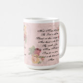 Mug Prière de Hail Mary (Devant droit)