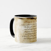 Mug Prière de Jabez, Bible Verse, 1 Chroniques 4:10 (Devant gauche)