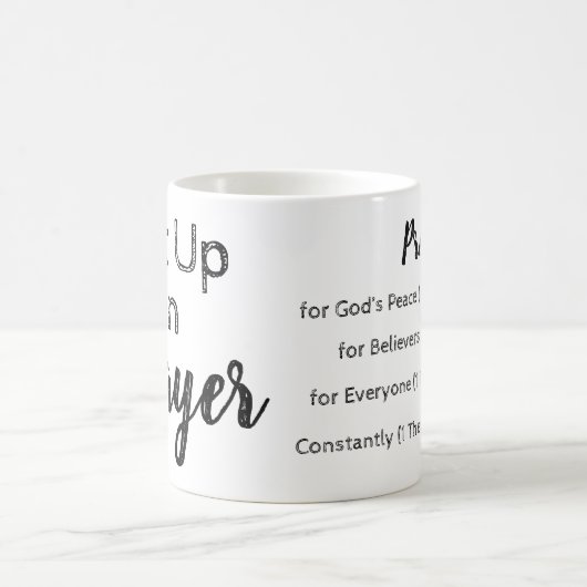 Mug Prière de la Bible (Centre)