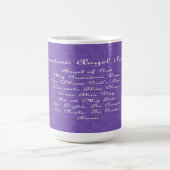 Mug Prière de l'ange gardien Violet (Centre)