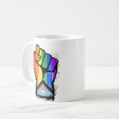 Mug Prière de progrès (Devant gauche)