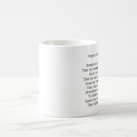 Mug Prière de Saint Augustin (Centre)