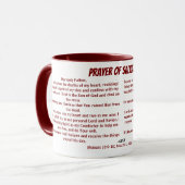MUG PRIÈRE DE SALUT (Devant gauche)