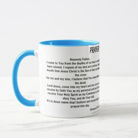 MUG PRIÈRE DE SALUT (Gauche)