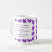 Mug Prière de sérénité (Devant gauche)