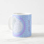 Mug Prière de sérénité chrétienne (Devant gauche)