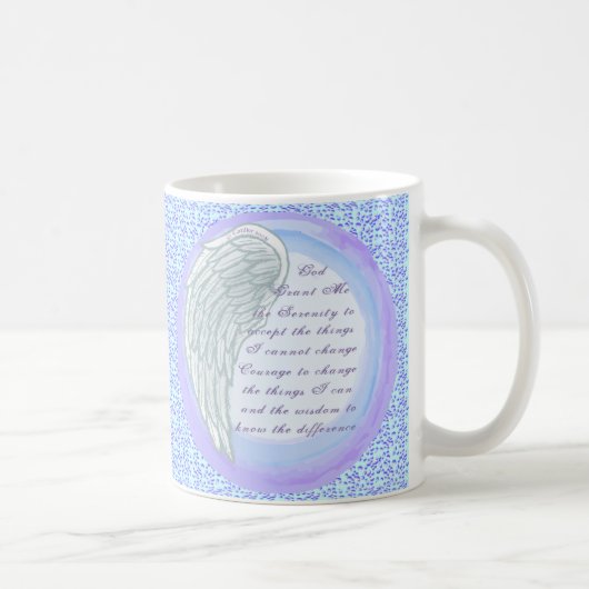 Mug Prière de sérénité chrétienne (Droite)