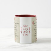 Mug Prière de sérénité/style vintage (Centre)