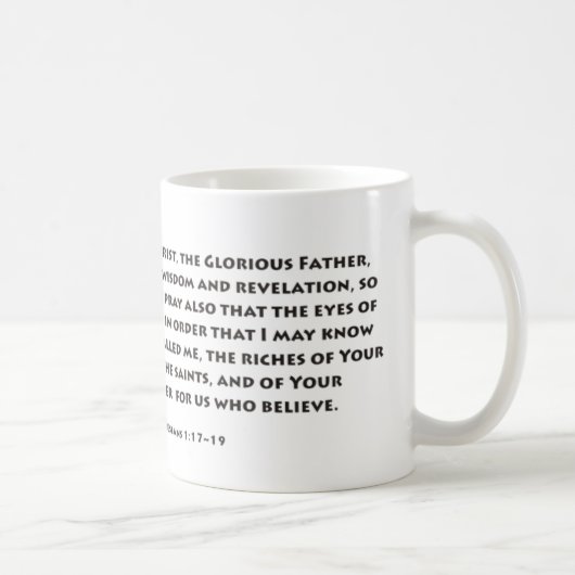 Mug Prière des Ephésiens (Droite)