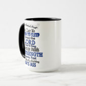 Mug Prière du guerrier...RA (Devant gauche)