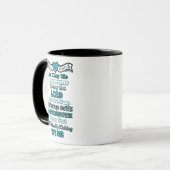 Mug Prière du guerrier...TN (Devant gauche)