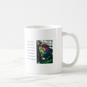 Mug Prière et homme de sérénité priant en verre