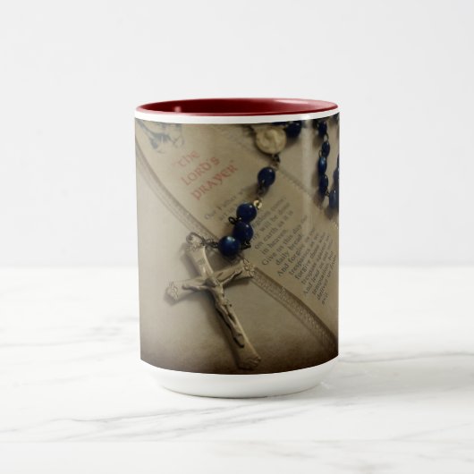 Mug Prière et Rosaire (Centre)