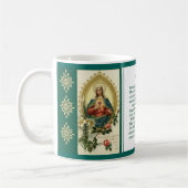 Mug Prière impeccable et douleureuse de Vierge Marie (Gauche)