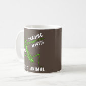 Mug Prière Mantis Danser Spirit Animal Green Insect (Devant gauche)