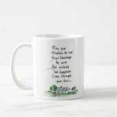 Mug Prière pour la maison, Rédaction de la maison du b (Gauche)