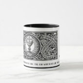 Mug Prière religieuse catholique traditionnelle latine (Centre)