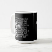 Mug Prière Saint Patrick Breastplate (Devant gauche)