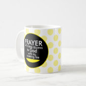 Mug Prière - sans fil (Devant gauche)