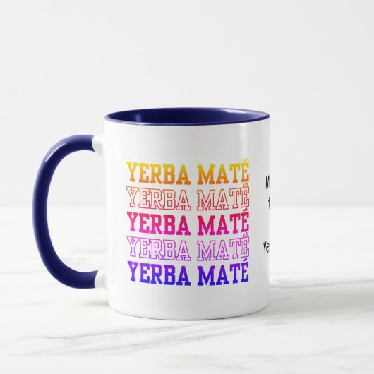 Mug Prière simple Christian YERBE MATE (Gauche)