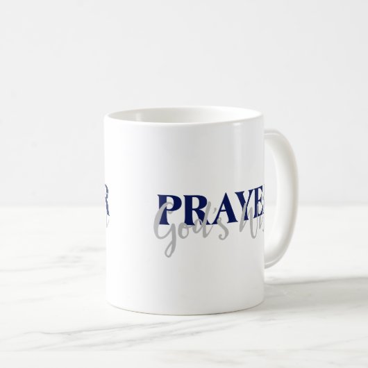 Mug PRIEZ le WiFi de Dieu (Devant droit)