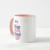 Mug Priez Plus Inquiétez Moins (Devant gauche)