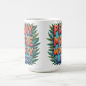 Mug Priez Plus Inquiétez Moins 2 (couleur) (Centre)