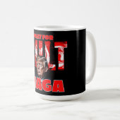 Mug Priez pour Cult MAGA (Devant droit)