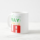 Mug Priez pour LA (Devant gauche)