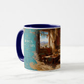 Mug priez pour la bonne fortune. (Devant gauche)