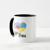 Mug Priez pour la Syrie (Devant gauche)