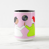 Mug Priez pour le monde : Lavande (Centre)