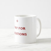 Mug Priez pour les vocations (Devant droit)