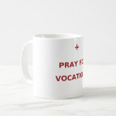 Mug Priez pour les vocations (Devant gauche)