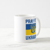 Mug Priez Pour L'Ukraine (Devant droit)